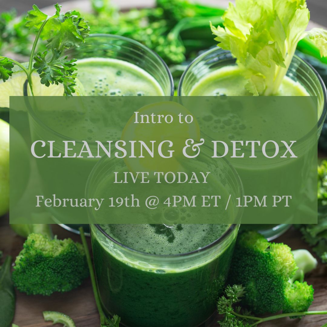 Live in 30 Minutes Intro to Ayurvedic Cleansing & Detox Joyful Belly