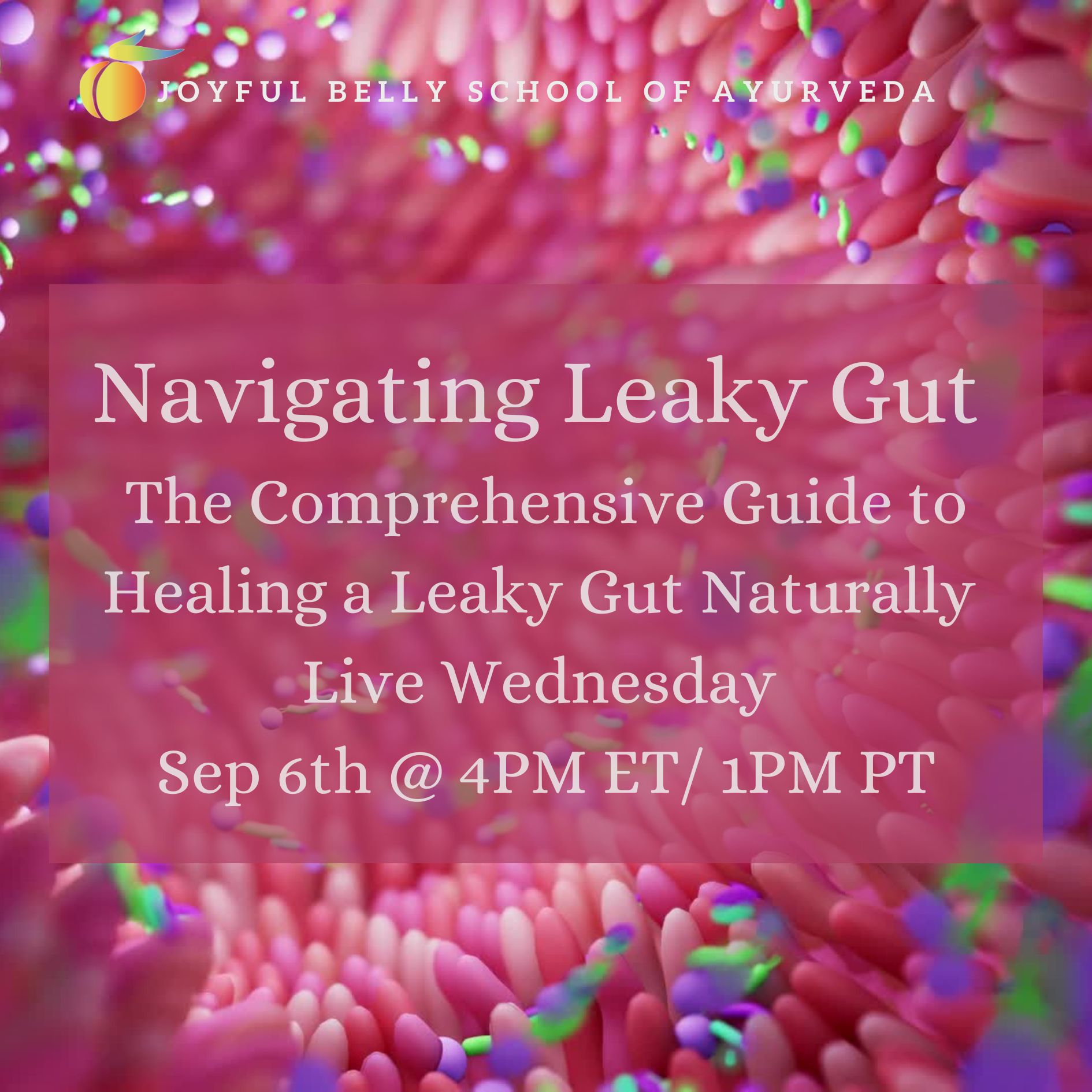 Live in 1/2 Hour Navigating Leaky Gut Joyful Belly